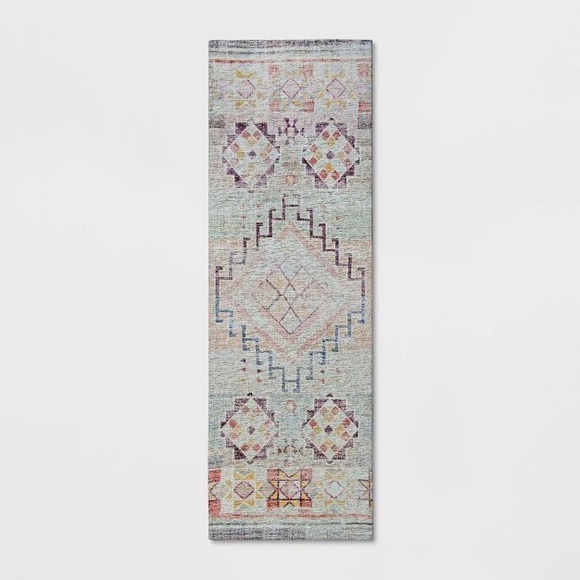 Opalhouse Accents Opalhouse Bromelia Distressed Geo Persian Rug